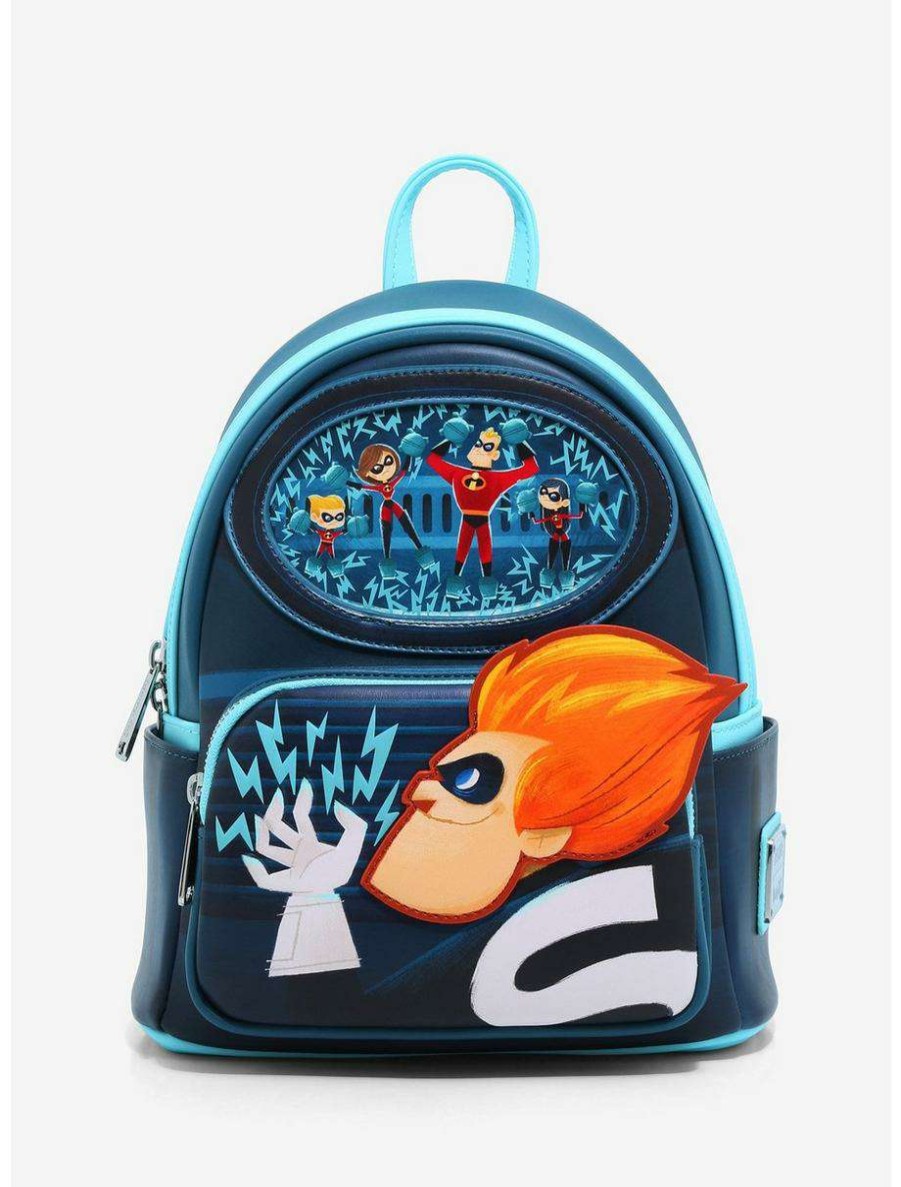 Mini Backpacks * | Boxlunch Loungefly The Incredibles Syndrome Mini Backpack