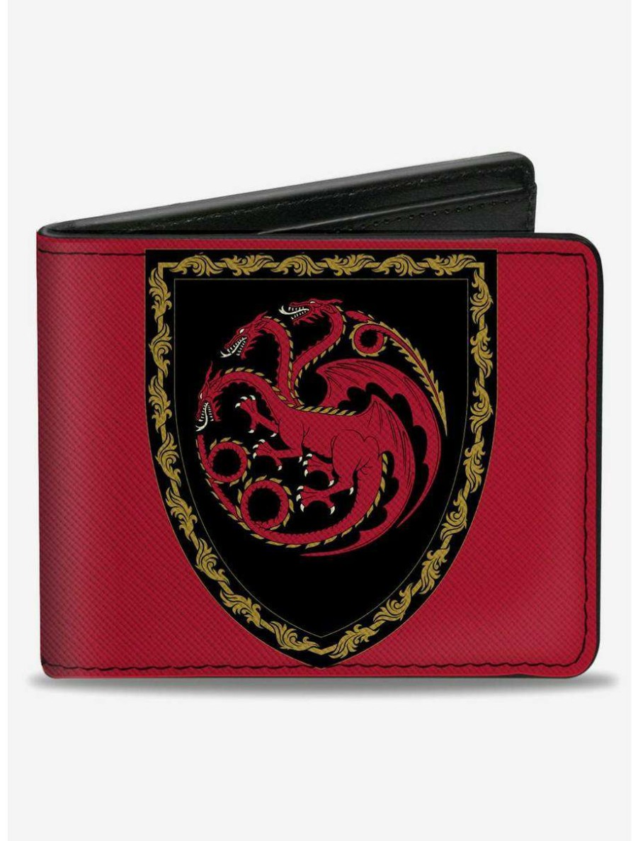 Wallets * | Boxlunch House Of The Dragon Title Logo Bifold Wallet