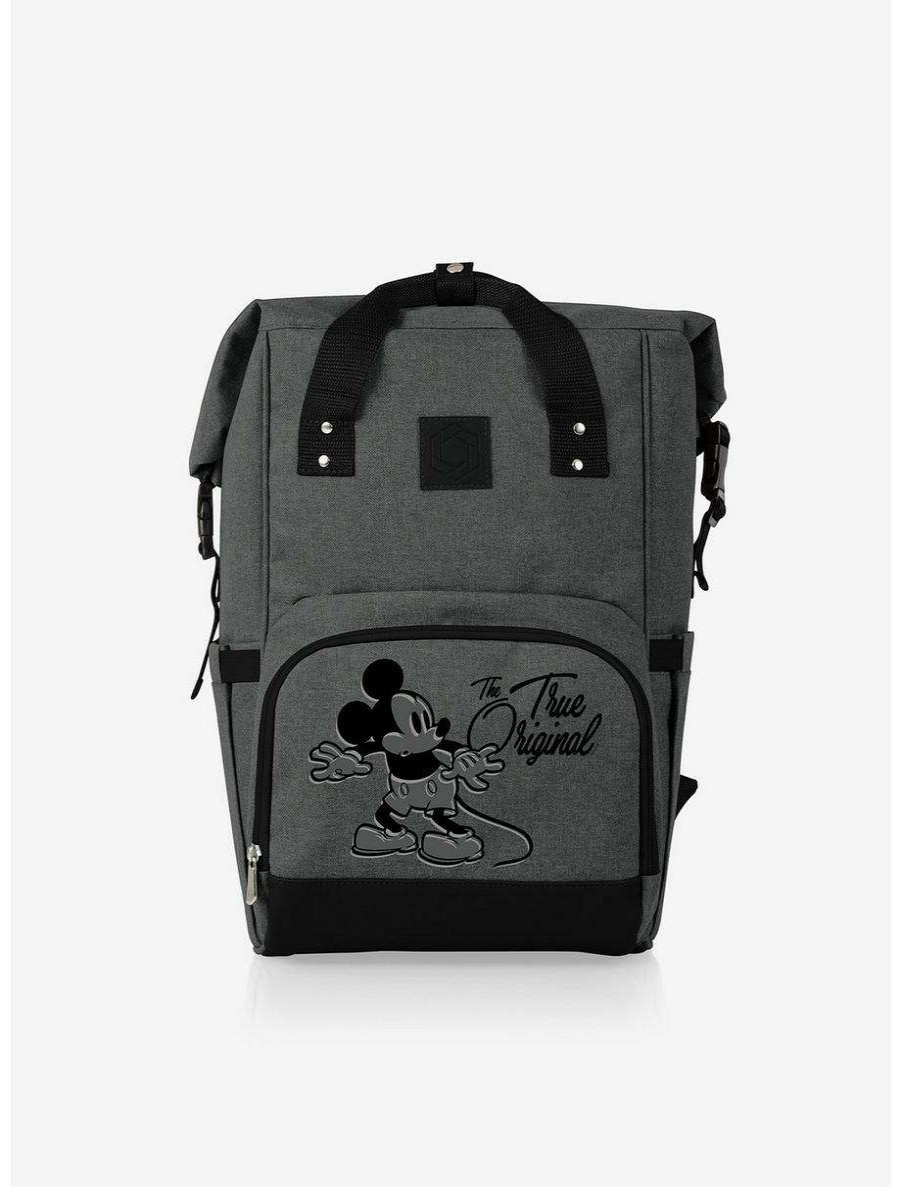 Backpacks * | Boxlunch Disney Mickey Mouse Rolltop Cooler Backpack