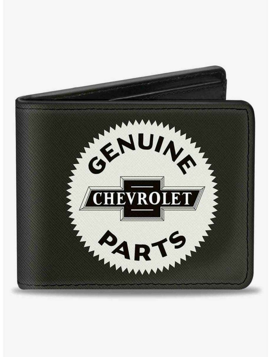 Wallets * | Boxlunch 1920 Genuine Chevrolet Parts Seal Bifold Wallet