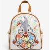 Mini Backpacks * | Boxlunch Danielle Nicole Disney Bambi Thumper Heart Mini Backpack