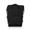 Backpacks * | Boxlunch On The Go Roll-Top Black Cooler Backpack