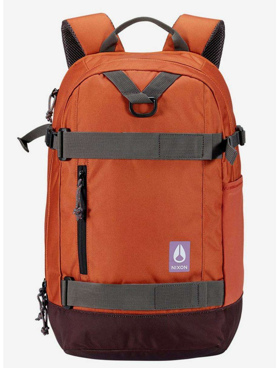 Backpacks * | Boxlunch Nixon Gamma Backpack Vintage Orange Multi