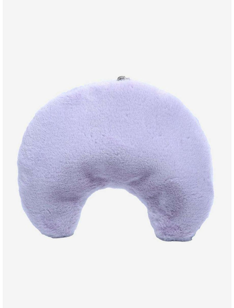 Cosmetic Bags * | Boxlunch The Creme Shop Teddy Bag Plush Crescent Moon Cosmetic Bag