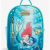 Backpacks * | Disney The Little Mermaid Ariel & Prince Eric Statue Mini Backpack Boxlunch Exclusive