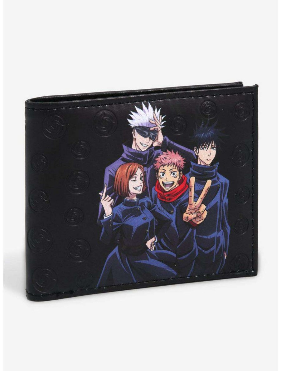 Wallets * | Jujutsu Kaisen Jujutsu Sorcerers Bifold Wallet Boxlunch Exclusive