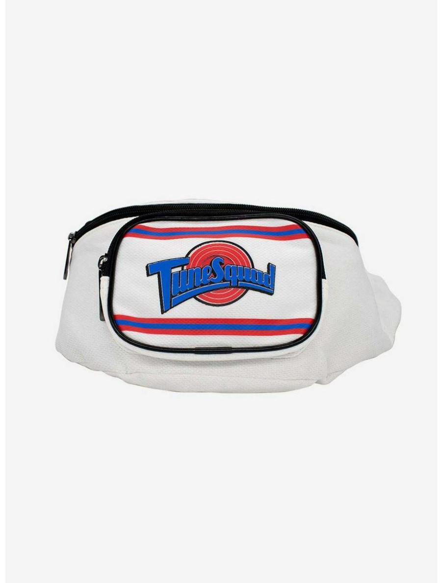 Fanny Packs * | Boxlunch Looney Tunes Tune Squad Logo Canvas Fanny Pack