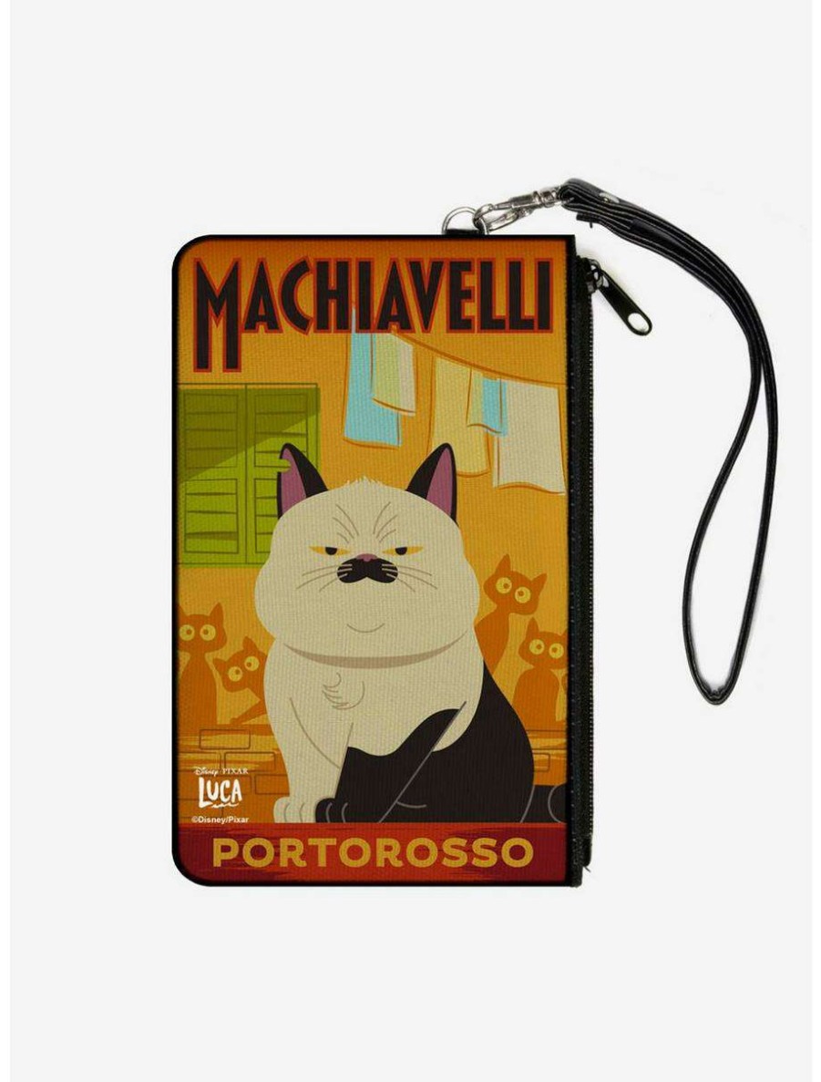 Wallets * | Boxlunch Luca Machiavelli Portorosso Canvas Clutch Wallet