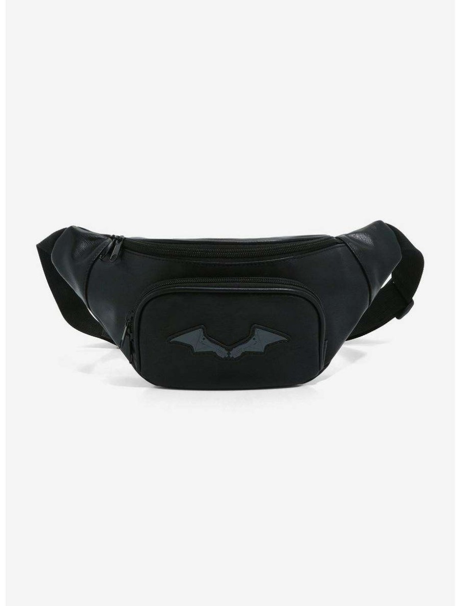 Fanny Packs * | Boxlunch Dc Comics The Batman Bat Symbol Fanny Pack