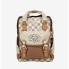 Mini Backpacks * | Boxlunch Doughnut Macaroon Mini Kaleido Mushroom Checkered Mini Backpack