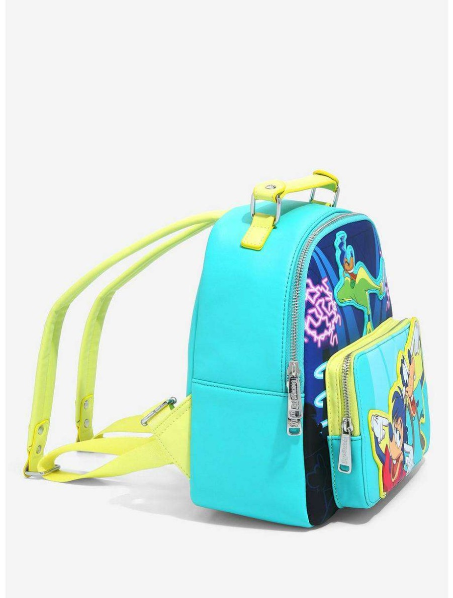 Mini Backpacks * | Boxlunch Loungefly Disney A Goofy Movie Powerline Mini Backpack