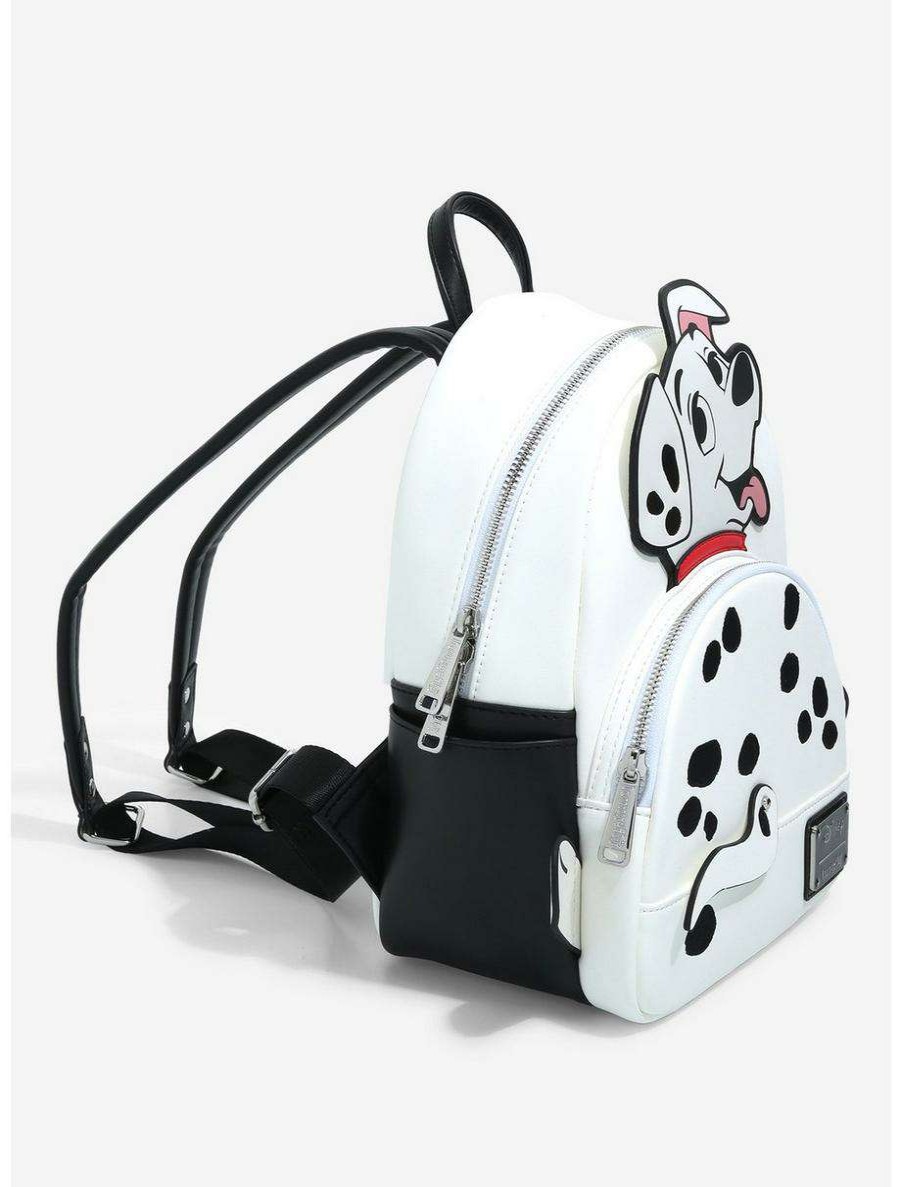 Backpacks * | Loungefly Disney One Hundred And One Dalmatians Rolly Swivel Mini Backpack Boxlunch Exclusive