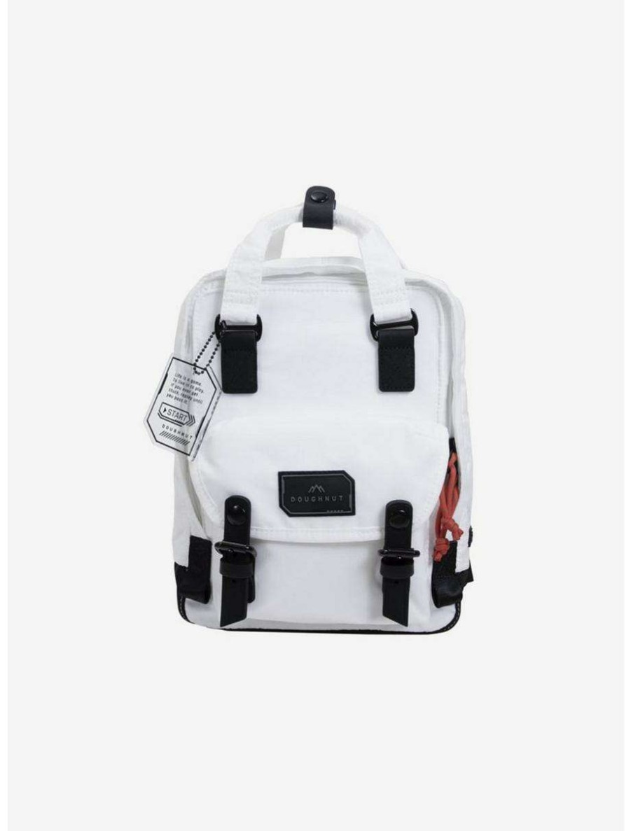 Backpacks * | Boxlunch Doughnut Macaroon Mini Gamescape Series White Mini Backpack