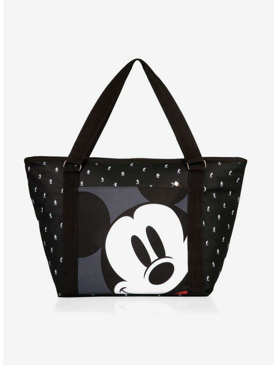 Lunchboxes * | Boxlunch Disney Mickey Mouse Black Cooler Tote