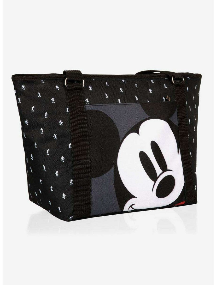 Lunchboxes * | Boxlunch Disney Mickey Mouse Black Cooler Tote