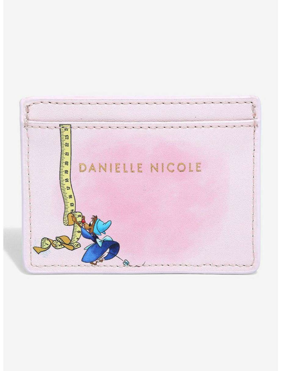 Wallets * | Danielle Nicole Disney Cinderella Measuring Tape Cardholder Boxlunch Exclusive