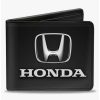 Wallets * | Boxlunch Honda 3D Logo Bifold Wallet