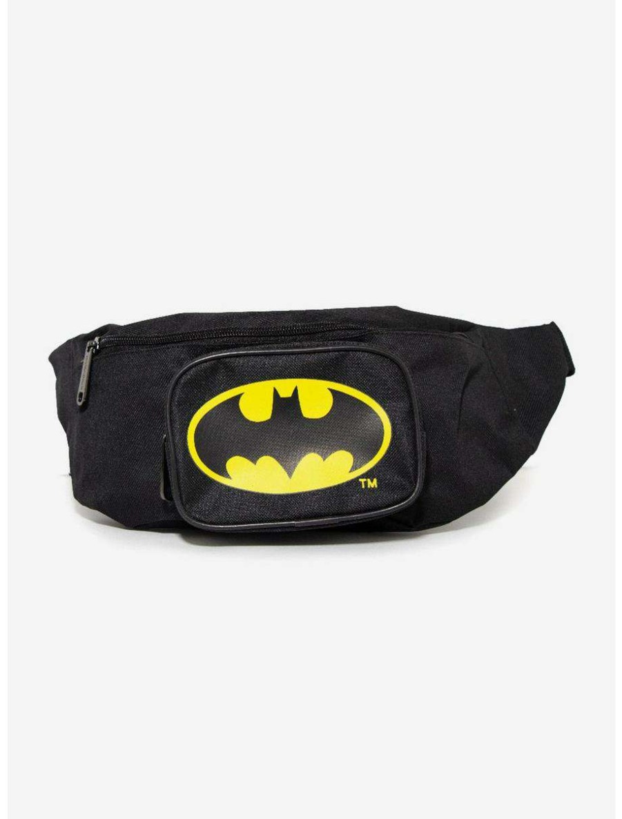 Fanny Packs * | Boxlunch Dc Comics Batman Canvas Fanny Pack