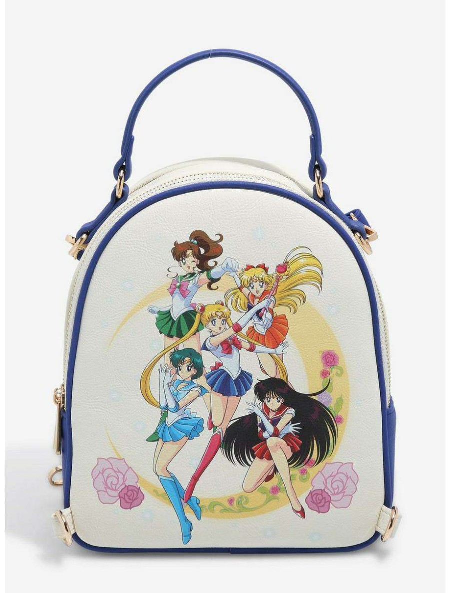 Mini Backpacks * | Pretty Guardian Sailor Moon Sailor Guardians & Black Moon Reversible Mini Backpack Boxlunch Exclusive