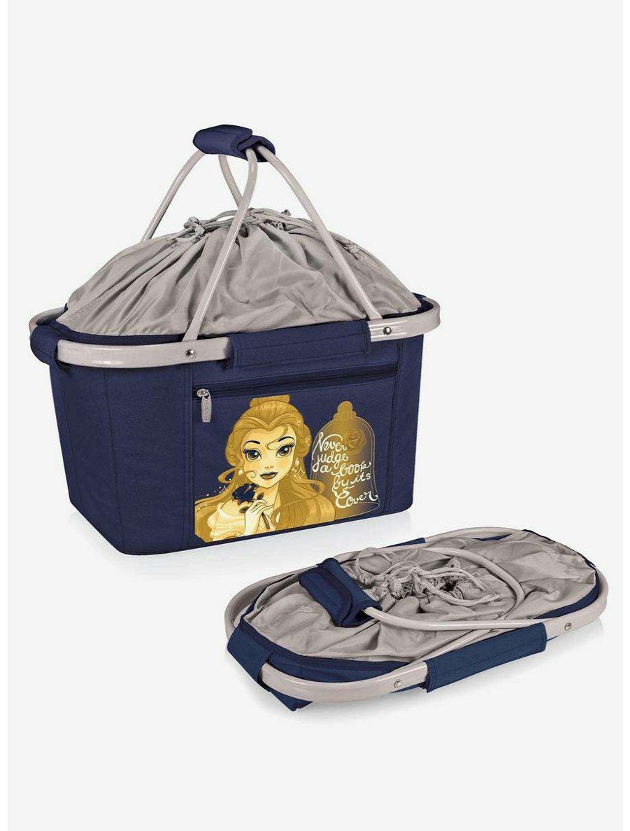 Lunchboxes * | Boxlunch Disney Beauty & The Beast Collapsible Cooler Tote