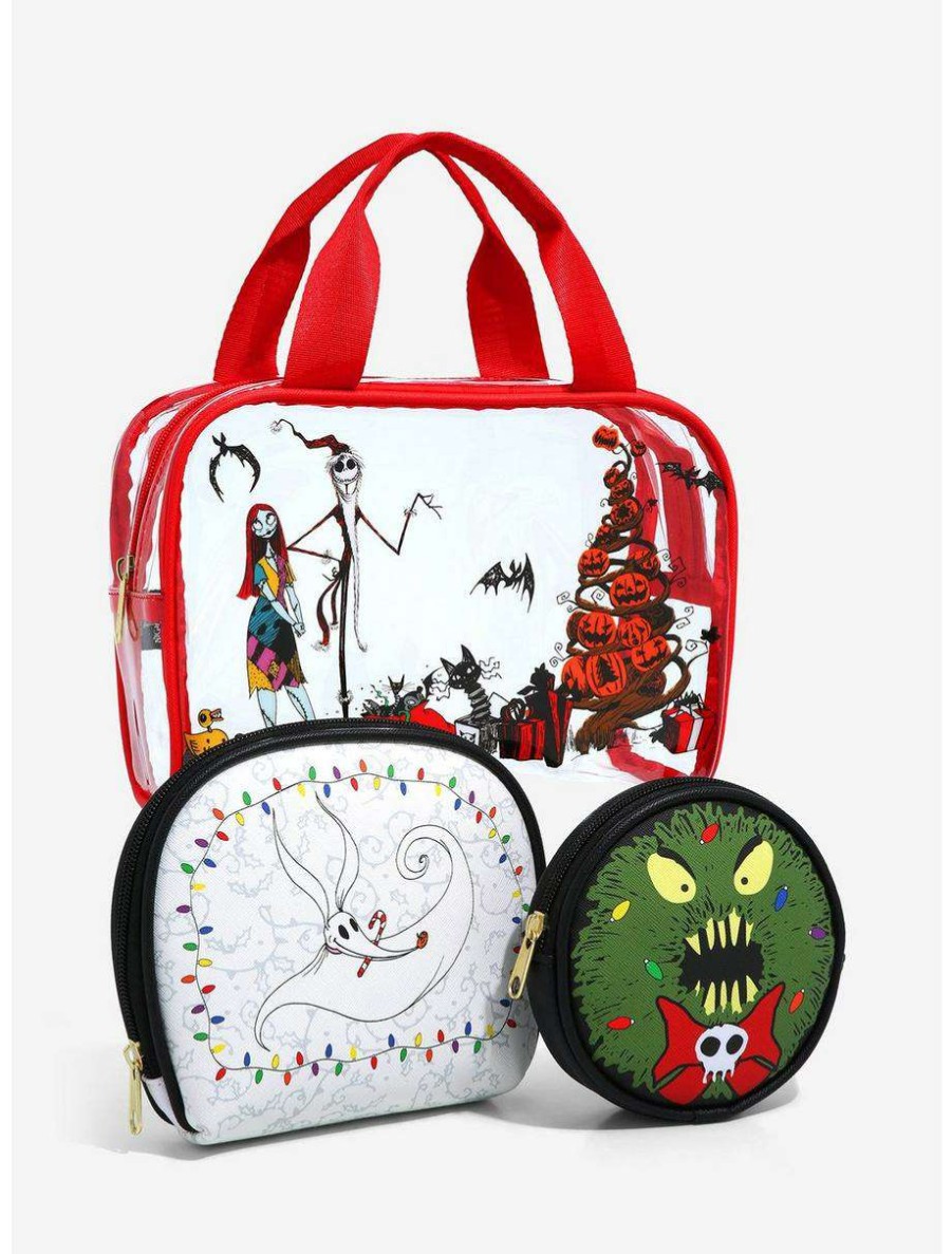 Cosmetic Bags * | Disney The Nightmare Before Christmas Cosmetic Bag Set Boxlunch Exclusive