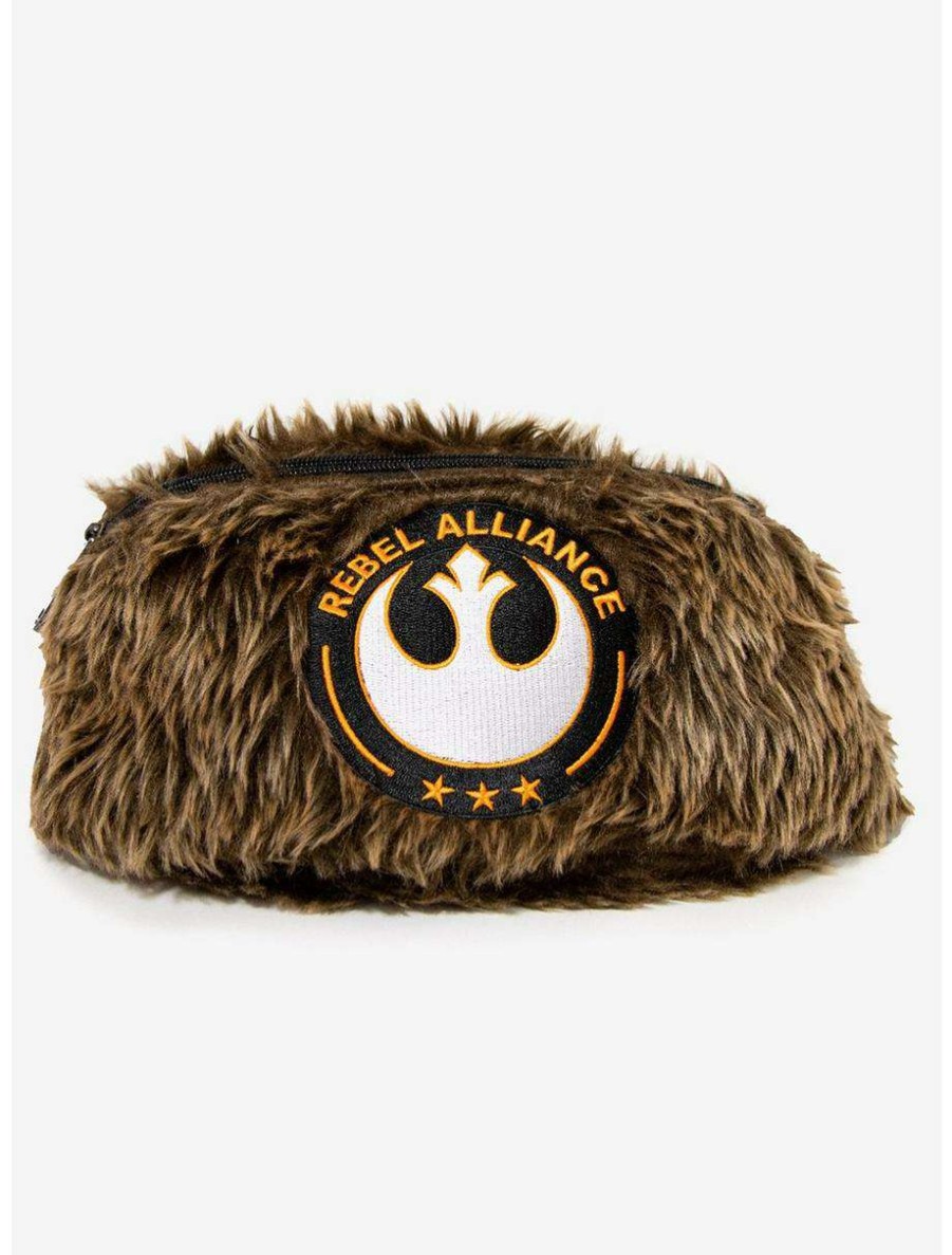 Fanny Packs * | Boxlunch Star Wars Chewbacca Canvas Fanny Pack