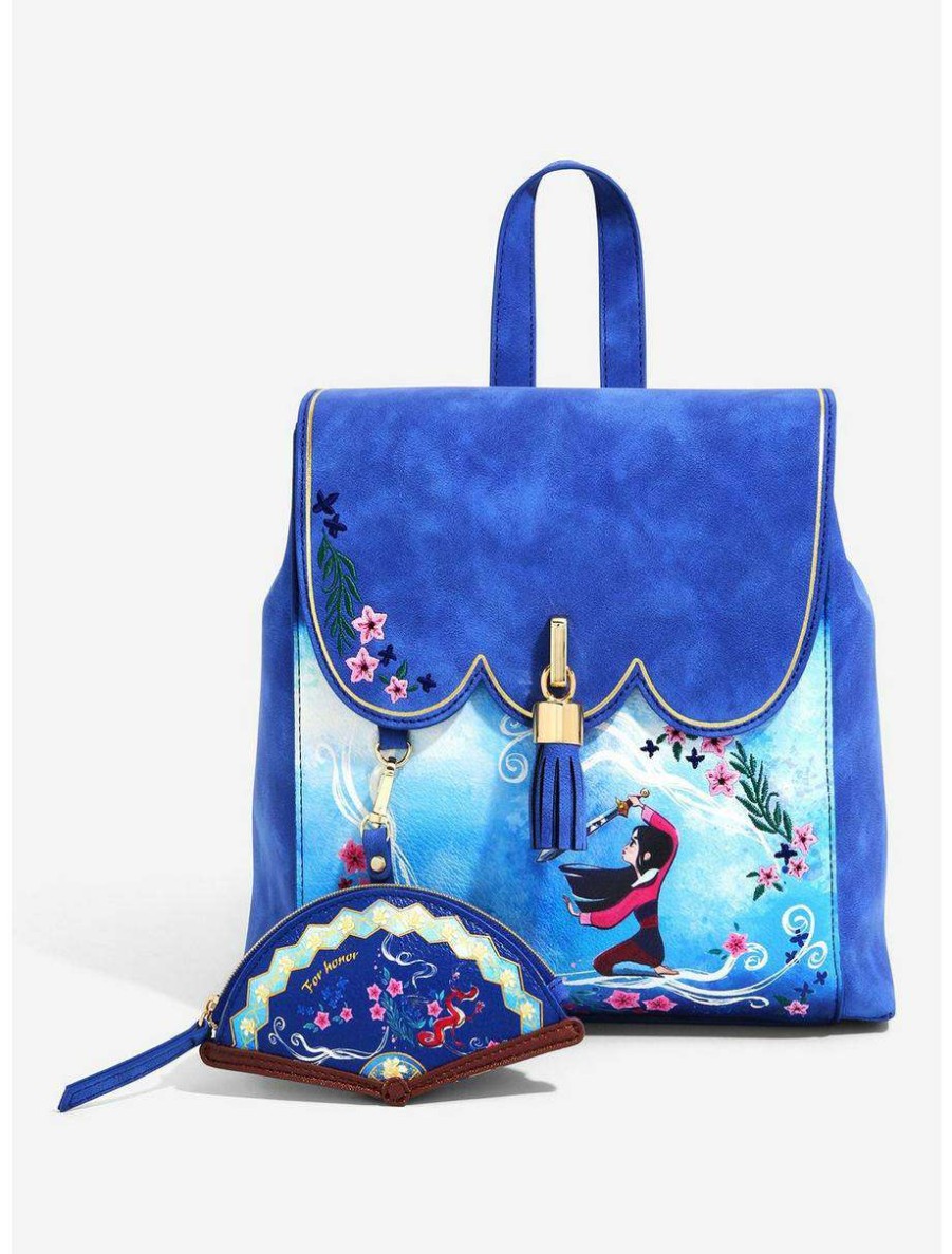 Mini Backpacks * | Danielle Nicole Disney Mulan For Honor Mini Backpack Boxlunch Exclusive