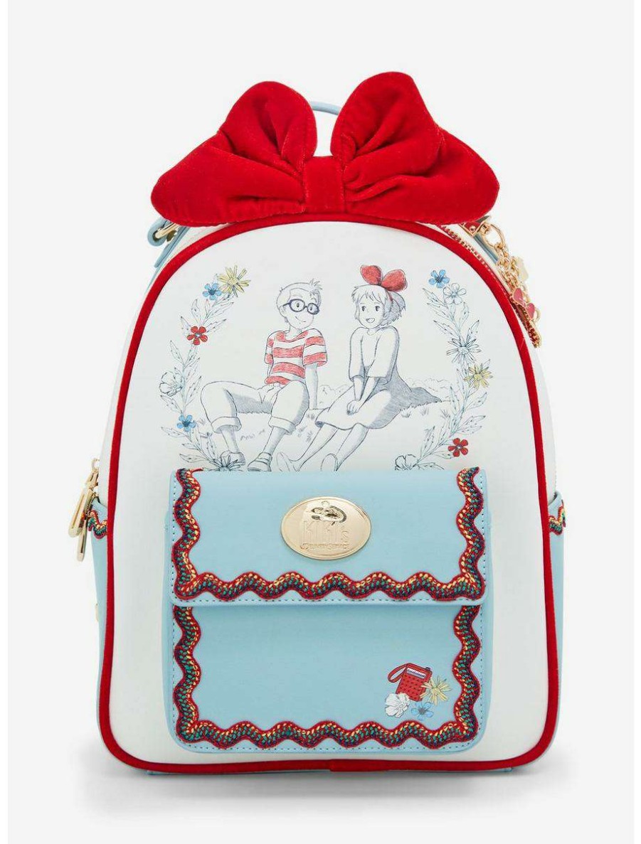 Backpacks * | Our Universe Studio Ghibli Kiki'S Delivery Service Kiki'S Bow Mini Backpack Boxlunch Exclusive