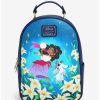 Mini Backpacks * | Loungefly Disney The Hunchback Of Notre Dame Esmeralda & Djali Floral Mini Backpack Boxlunch Exclusive