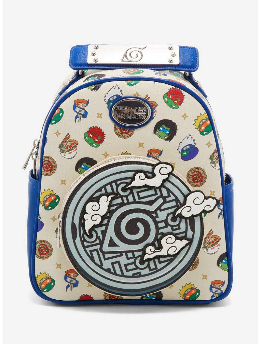 Backpacks * | Teenage Mutant Ninja Turtles X Naruto Mini Backpack Boxlunch Exclusive