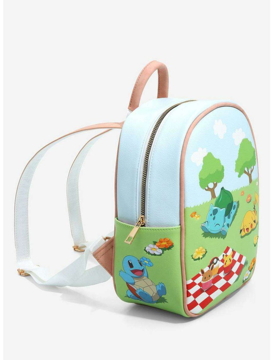 Mini Backpacks * | Pokemon Bulbasaur & Pikachu Picnic Mini Backpack Boxlunch Exclusive