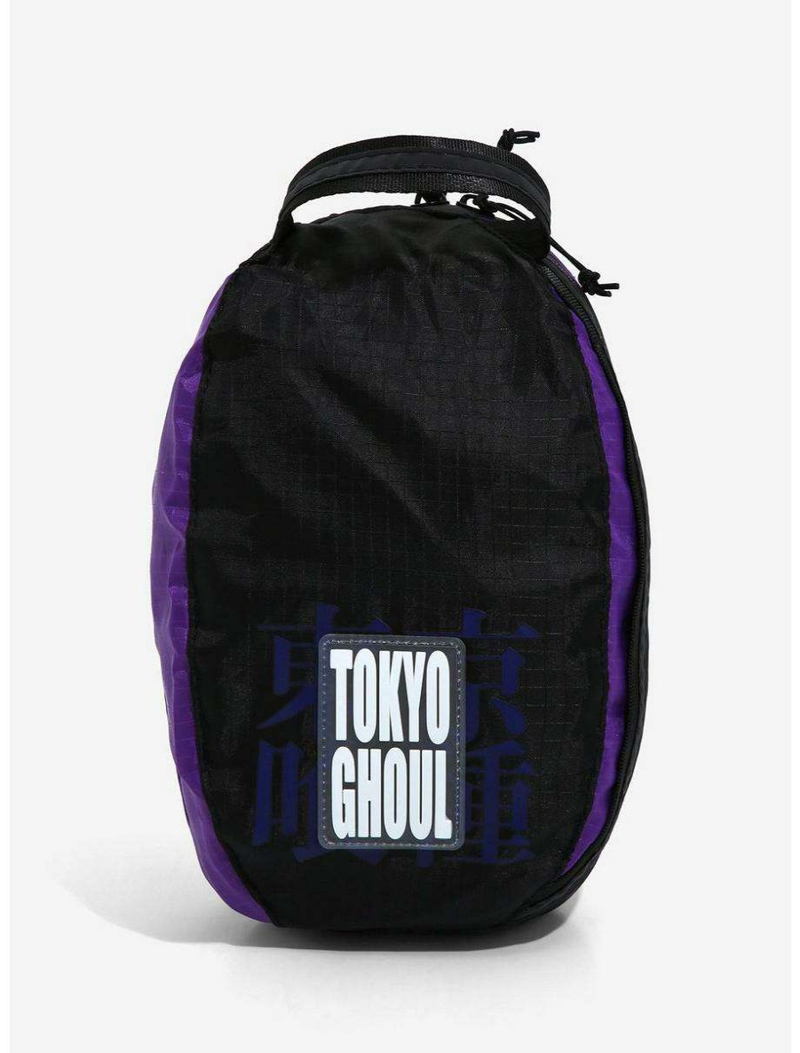 Cosmetic Bags * | Tokyo Ghoul Ken Kaneki Toiletries Bag Boxlunch Exclusive