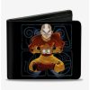 Wallets * | Boxlunch Avatar The Last Airbender Aang Meditating Bifold Wallet