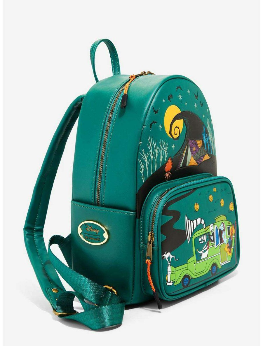 Mini Backpacks * | Our Universe Disney The Nightmare Before Christmas Camping Trip Mini Backpack Boxlunch Exclusive