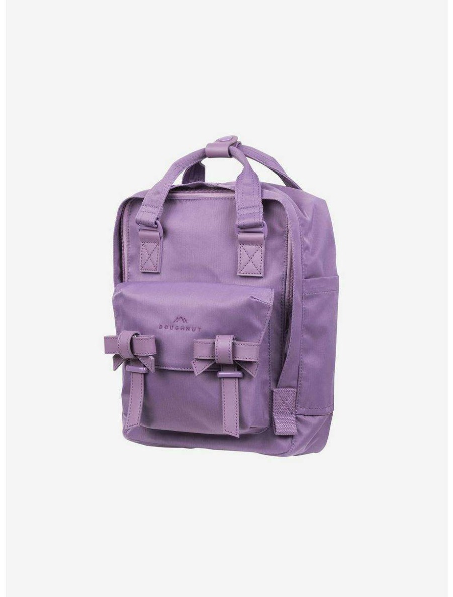 Backpacks * | Boxlunch Doughnut Macaroon Mini Ribbon Series Purple Tulip Mini Backpack