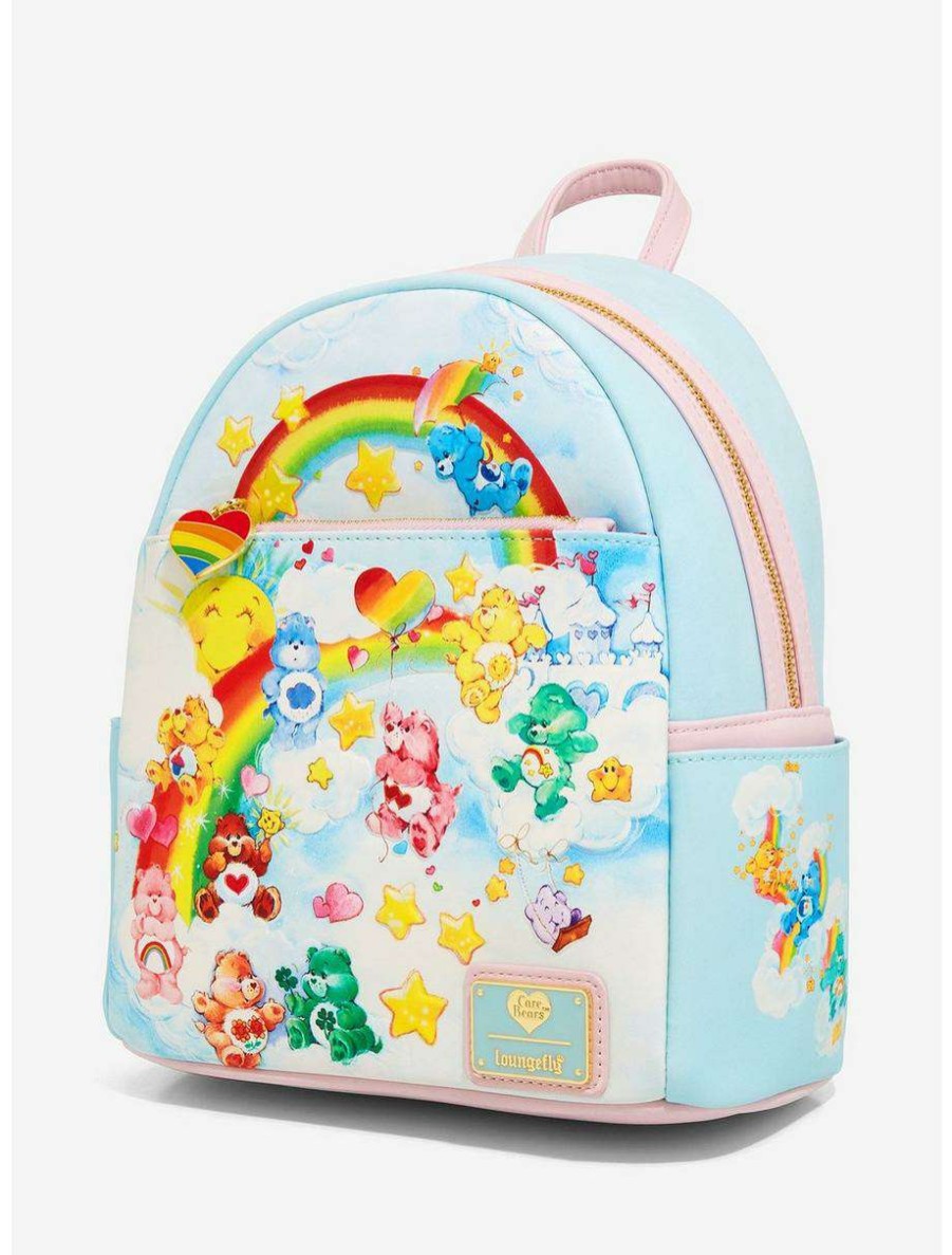 Mini Backpacks * | Boxlunch Loungefly Care Bears Group Portrait Mini Backpack