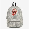 Backpacks * | Boxlunch Bugatti Rolling Stones Vegan Leather Mini Backpack Grey