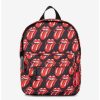 Backpacks * | Boxlunch Bugatti Rolling Stones The Core Mini Backpack Red