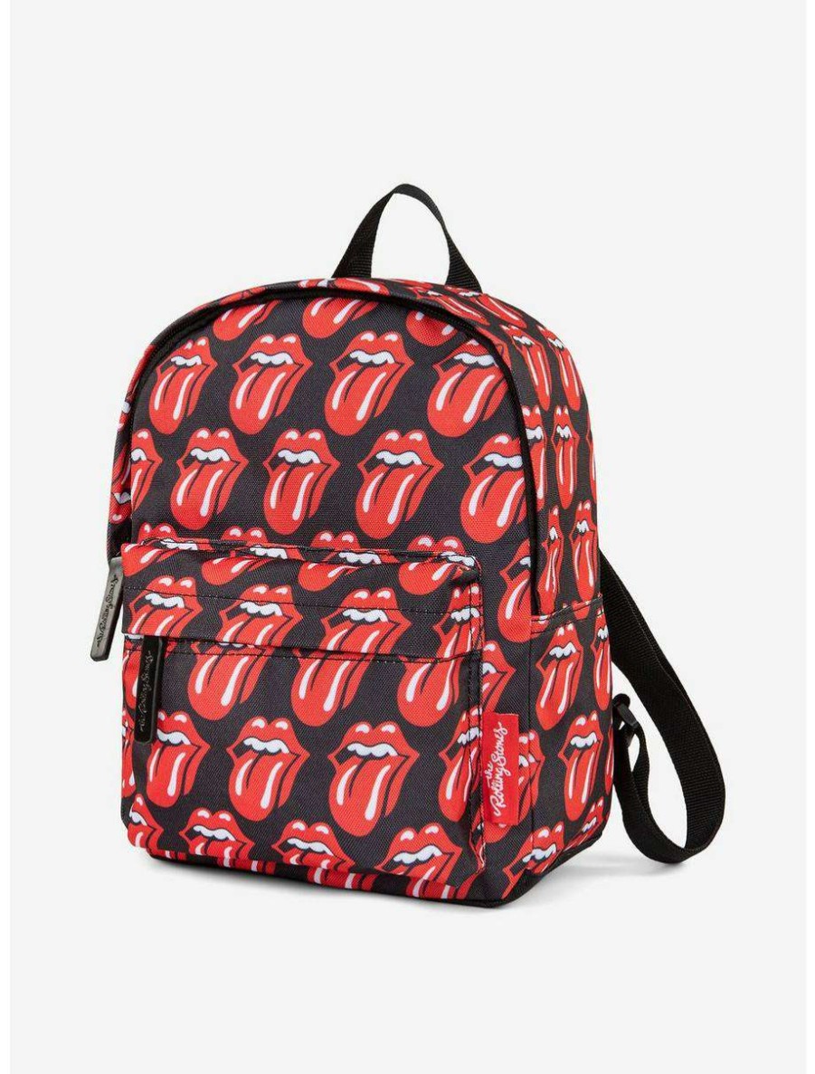 Backpacks * | Boxlunch Bugatti Rolling Stones The Core Mini Backpack Red