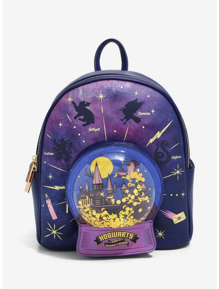 Mini Backpacks * | Danielle Nicole Harry Potter Hogwarts Snow Globe Mini Backpack Boxlunch Exclusive