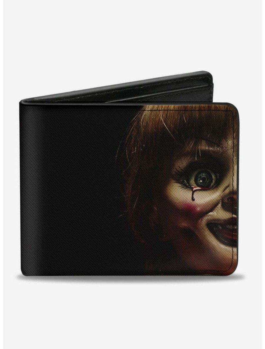 Wallets * | Boxlunch Annabelle Half Face Logo Bi-Fold Wallet