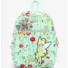 Mini Backpacks * | Boxlunch Loungefly Disney Peter Pan Tinkerbell & Lost Boys Floral Mini Backpack