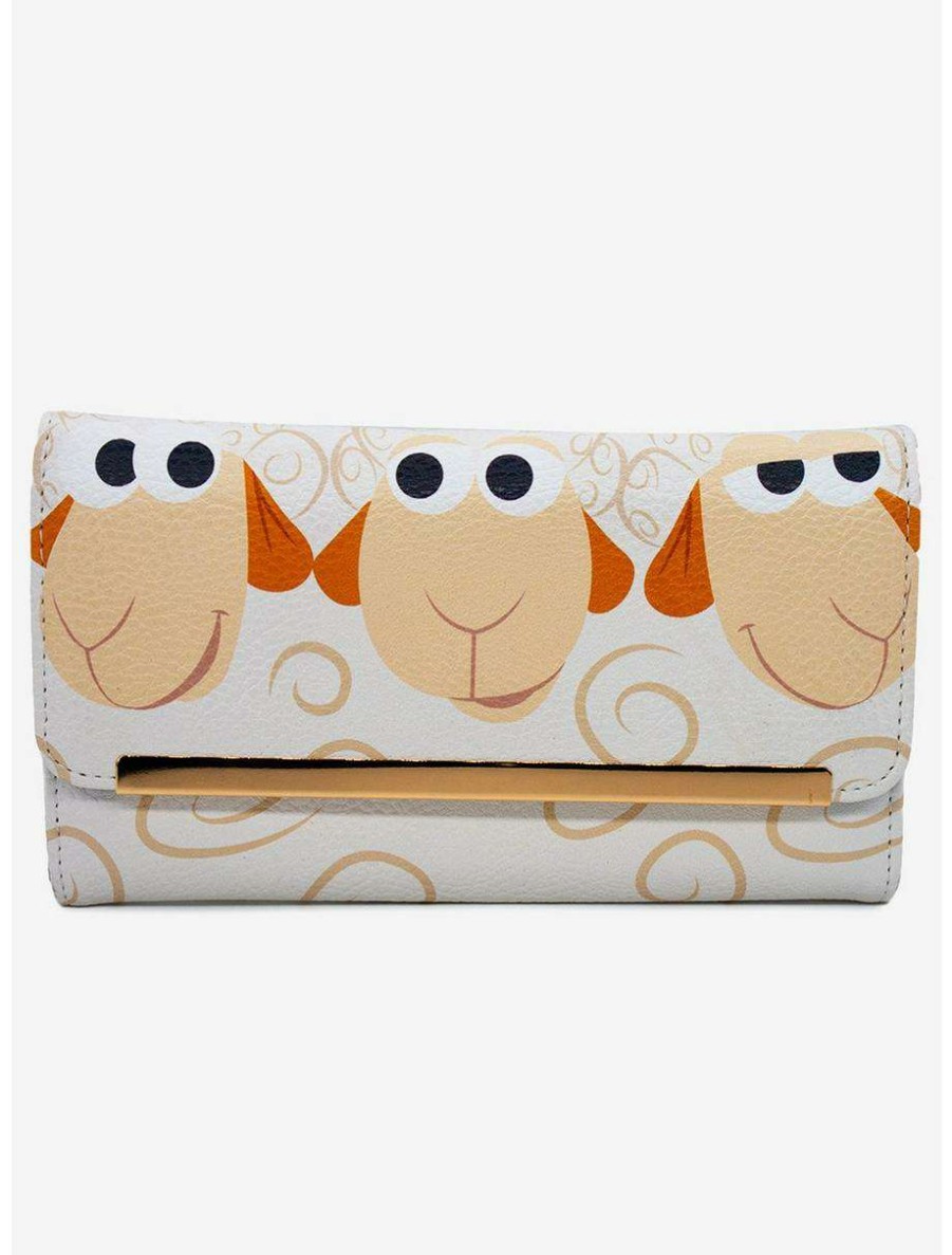 Wallets * | Boxlunch Disney Pixar Toy Story Sheep Trio Billy, Goat And Gruff Wallet Envelope Foldover