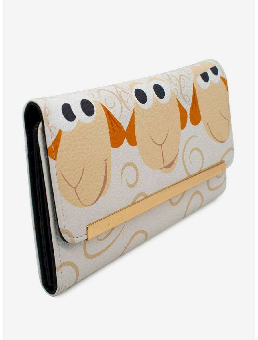 Wallets * | Boxlunch Disney Pixar Toy Story Sheep Trio Billy, Goat And Gruff Wallet Envelope Foldover